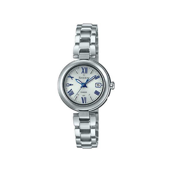 CASIO カシオ 腕時計 Sheen SHW-7100TD-7AJF レディース シルバー 電波ソーラー｜Cuticle Style 店