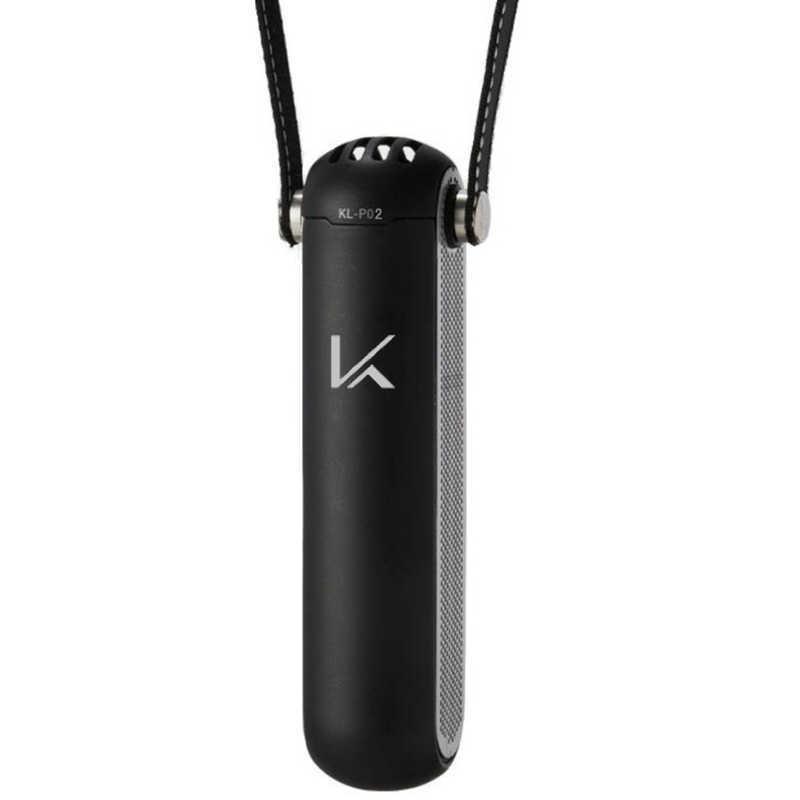 カルテック(KALTECH) KL-P02-BK MY AIR 携帯型 除菌脱臭機 首掛 花粉モデル ブラック
