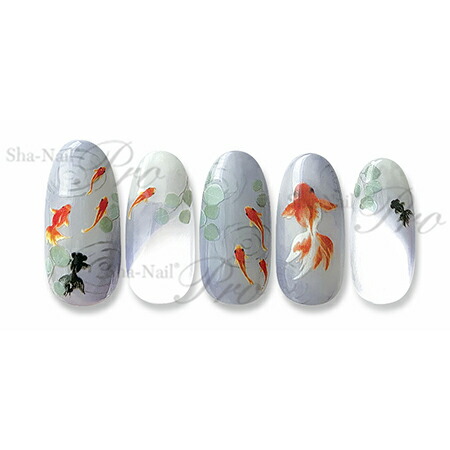 市場 写ネイルpro 金魚