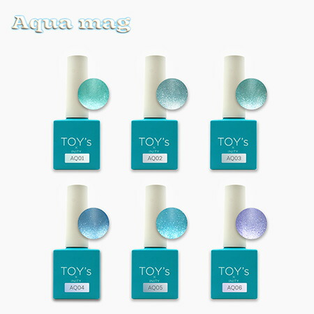 TOY\u0027s × INITY アクアマグ Ｔ－ＡＱＳＴ６ ６色書き割り