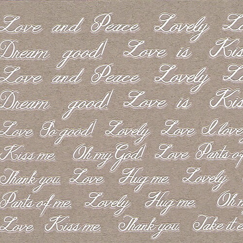 楽天市場 アメイリー 筆記体メッセージ No 2 4 白 Cutie Nail