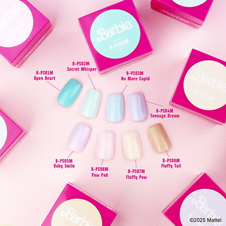 楽天市場】バービー Barbie カラージェル ホワイトパステルシリーズ 3g