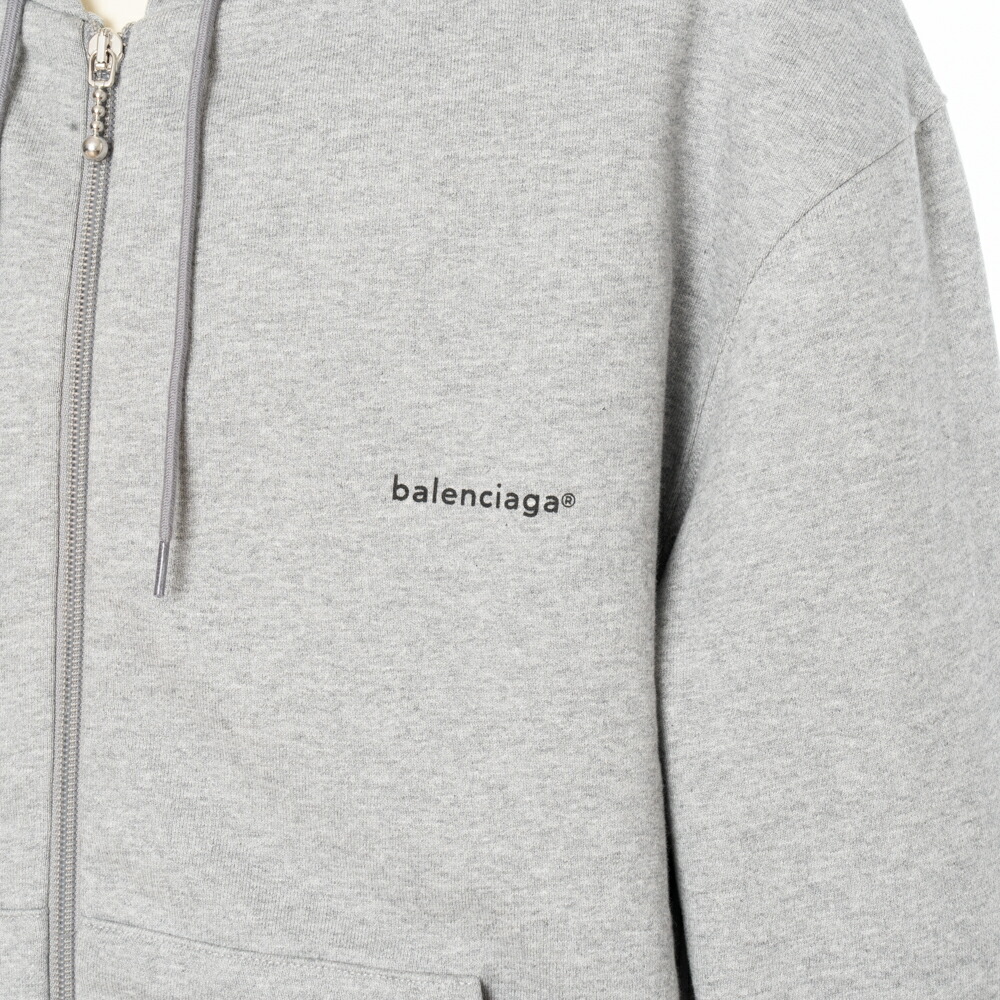 エッセンシャルコンフォート BALENCIAGA バレンシアガ ジップパーカー