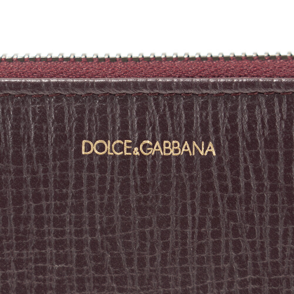 楽天市場 ドルチェ ガッバーナ Dolce Gabbana 長財布 ボルドー ファスナー長財布 レザー レディース メンズ 革 Bp1672 A1503 Zokzok楽天市場店