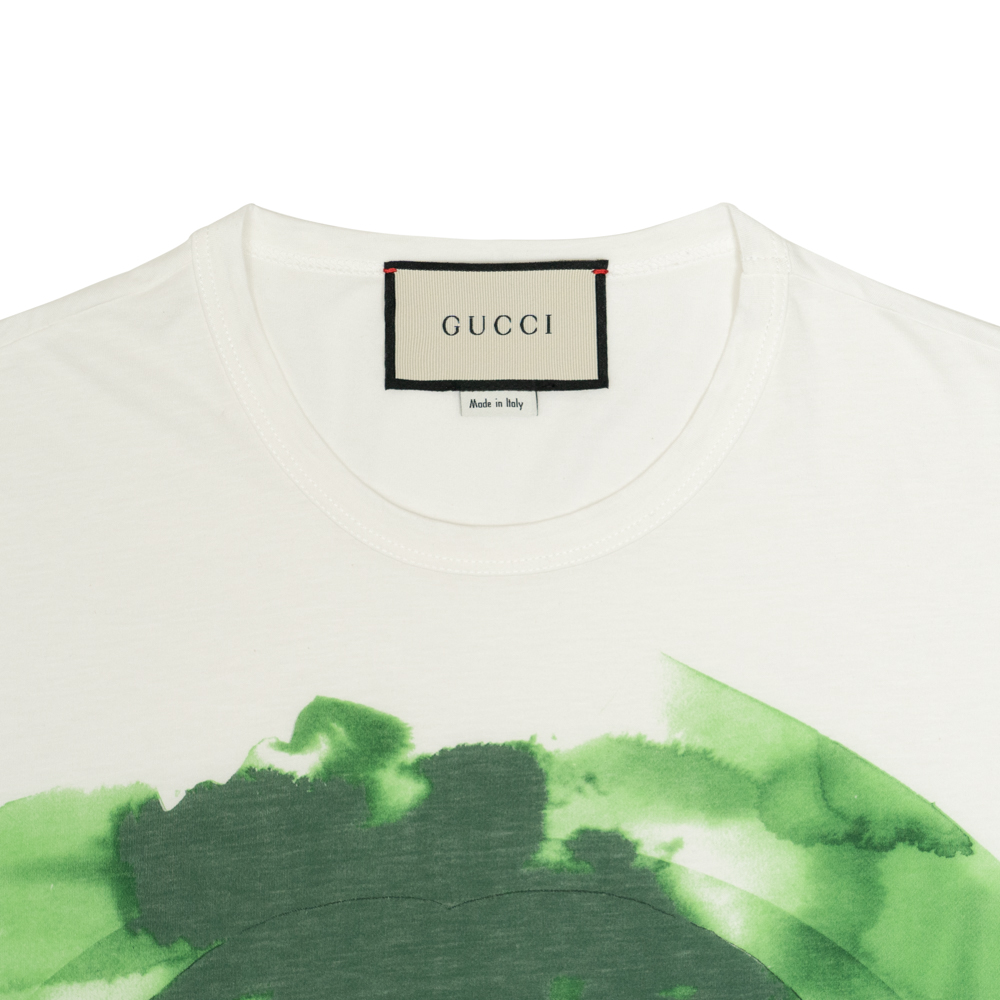 楽天市場 グッチ Tシャツ Sサイズ Gucci ロゴ プリント X80 9060 ホワイト レディース メンズ 送料無料 Zokzok楽天市場店