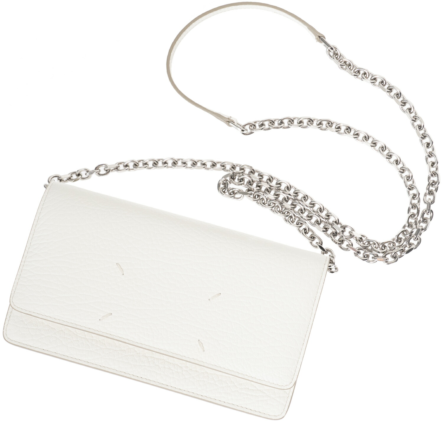 関税送料込★Maison Margiela☆ロゴ レザー チェーンウォレット ☆送料関税込☆Maison Margiela レザー チェーンウォレット