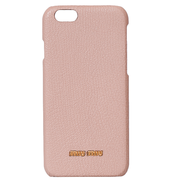 楽天市場 アウトレット 訳有 ミュウミュウ Miumiu スマホケース I Phone アイフォンケース 4 7インチ用 Iphone 6s 6 マドラス ピンク ゴールド スマホ 送料無料 Zokzok楽天市場店