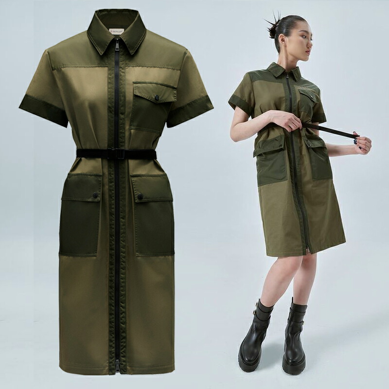 楽天市場】モンクレール MONCLER ワンピース コットン