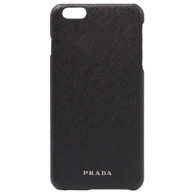 【楽天市場】プラダ PRADA スマホケース I-PHONE アイフォンケース ブラック 5.5インチ用(iphone6plus