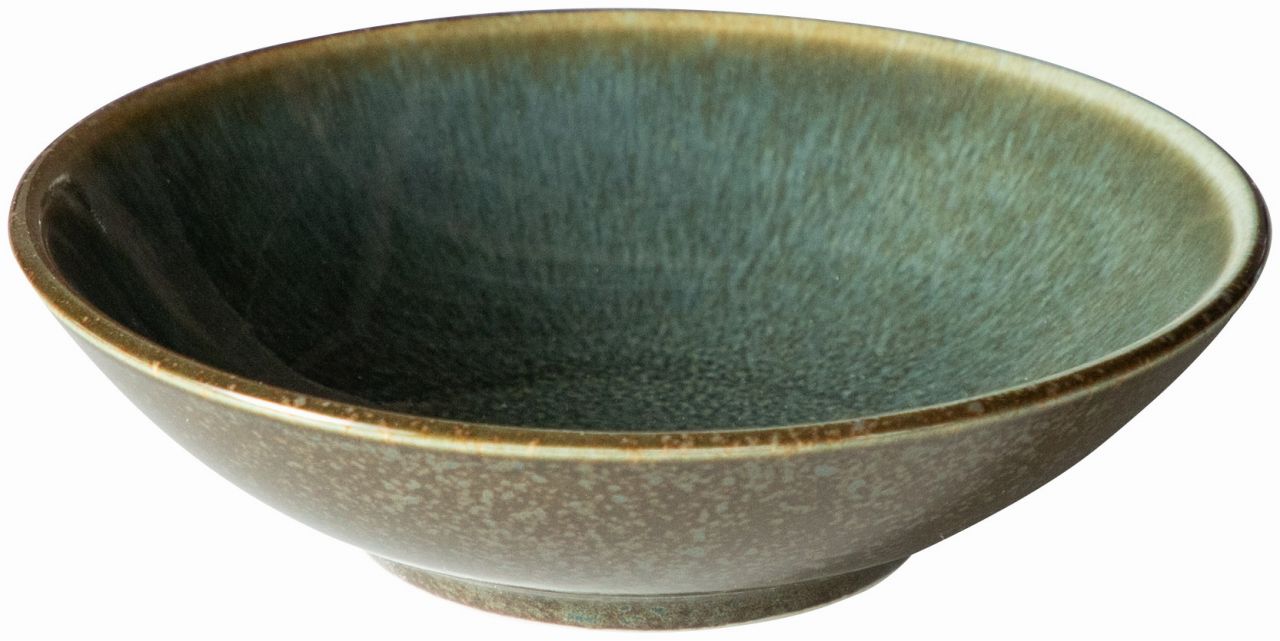 楽天市場】アスカ アースブルー 24cm浅ボウル KOYO 光洋 光洋陶器