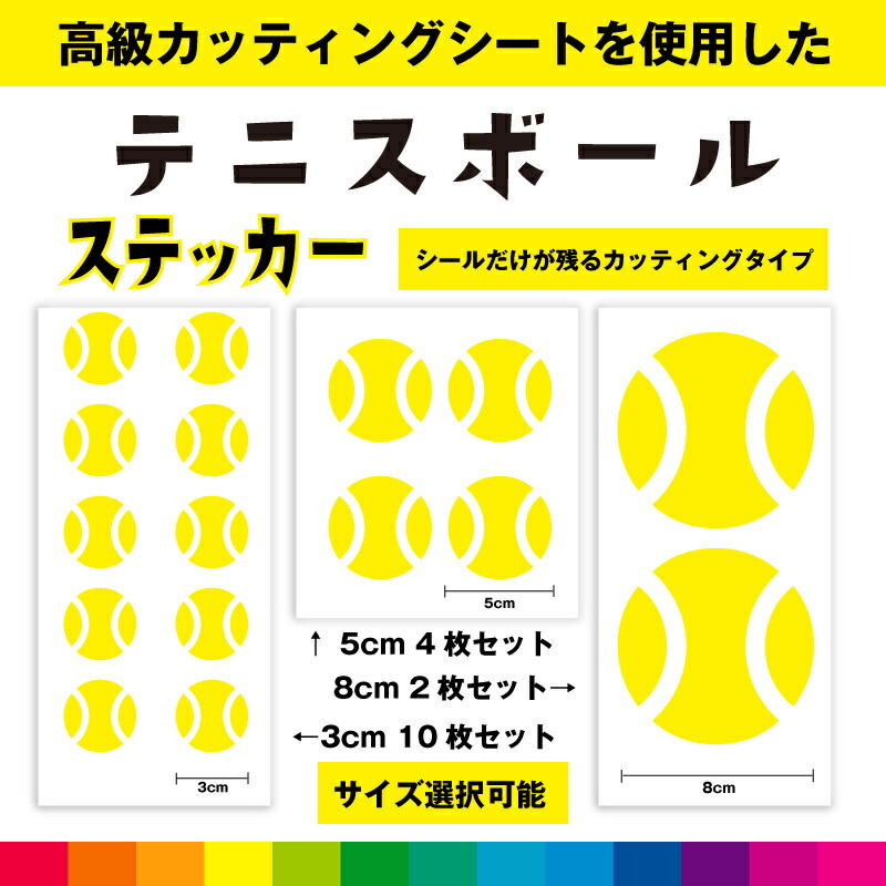 楽天市場】YONEX ステッカー L 【ヨネックス シール ダイカット 日本