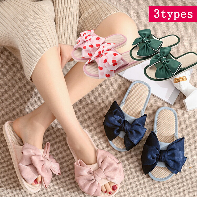 uni's room■2color ストーンバックルリボンサンダル SS-SS24-42 clear≪SS新作≫リボンサンダル[ZA0004] | レディース