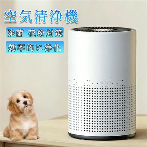 空気清浄機 ペット 小型 卓上 高性能 360°強力浄化 静音 軽量 省エネ ハウスダス 猫の毛 吸引 PM2.5 花粉対策 HEPAフィルター除菌 ウイルス アレルギー対策 タバコ 脱臭機 強力消臭 異臭 黄砂 除菌 0.1μm微細粒子/集じん/ほこり/タバコ/PM2.5消臭 アレルギー対策 15畳