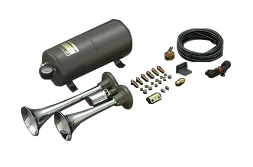 HKT ヤンキーホーン エアータンクセット 12V車/24V車共用 H244 H-244 ホーン ヤンキータンクセット トラック用品 0