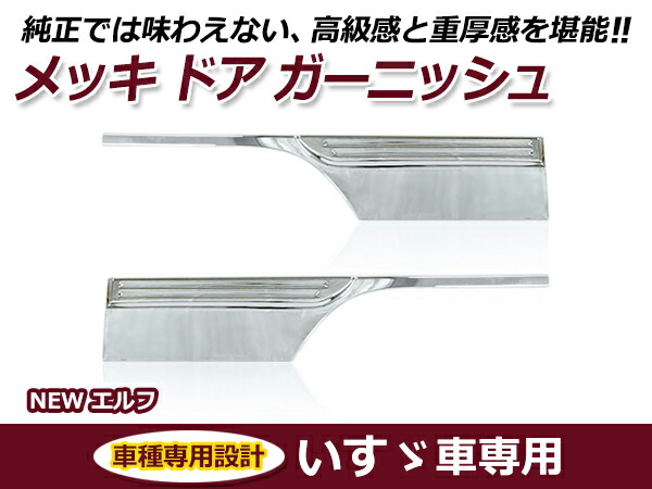 いすゞ 07エルフ 標準 キャブ PM エルフ NEWエルフ タイタン ローキャブ 日産アトラス ローキャブ メッキ ドア 7,347円