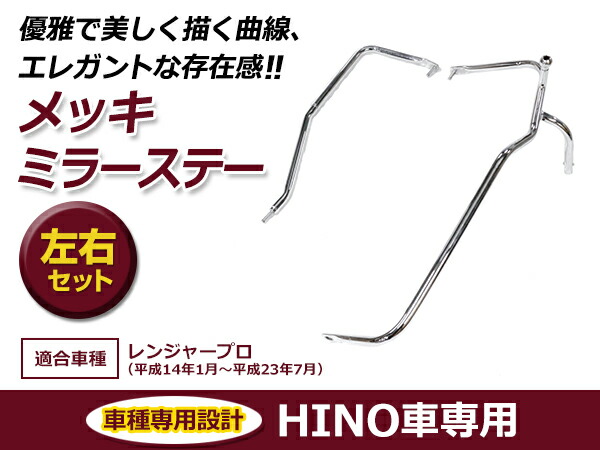 大型商品 日野 HINO レンジャープロ 前期用 メッキ トラック 大型車 交換 カスタム ドレスアップ