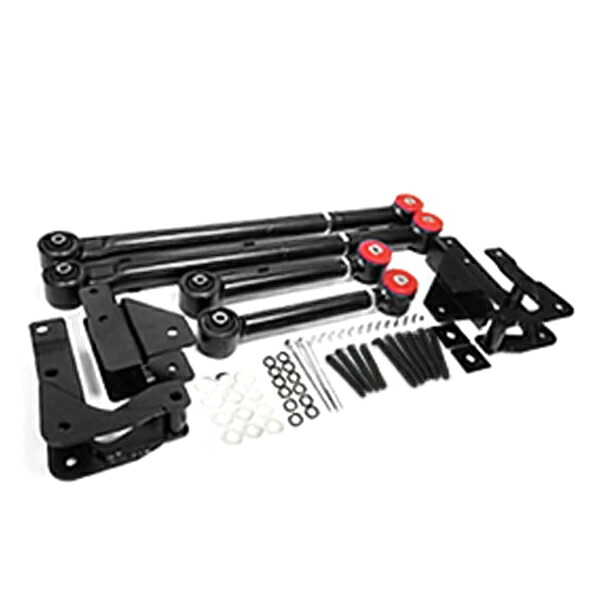 JB23 JB33 JB43 ジムニー 5リンク キット リア用 ブラック 黒 足回り 強化 走破性 伸縮機能 アップ リンクサス サス トラクション 向上