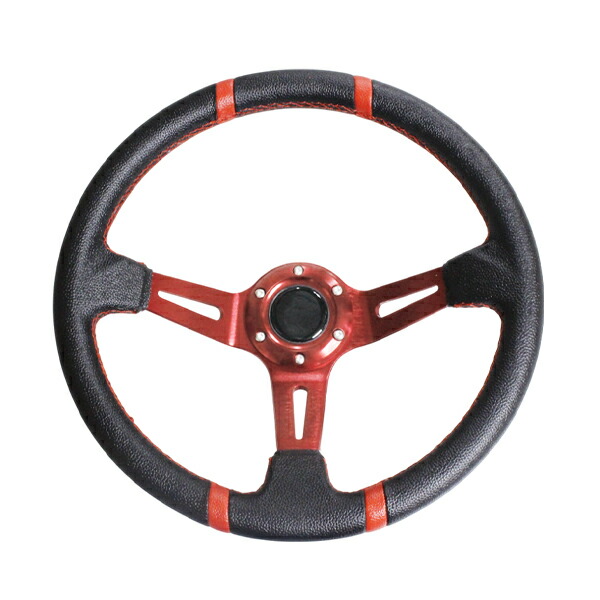 楽天市場】14インチ ステアリング ハンドル JDM ディープコーン