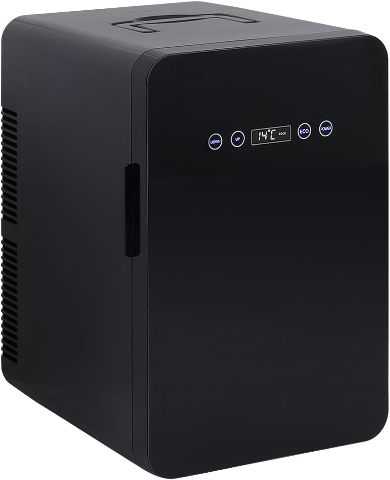 冷温庫 24L 保冷庫 ブラック VS-440BK　 －9℃~60℃ ミニ冷蔵庫 温度調節可能 温度表示 保冷ボックス 小型冷蔵庫 日本製ダブルペルチェ搭載 保温・保冷両用 家庭 車載 保冷温庫 自動車用 小型 AC DC 電源 軽量 24L 【VERSOS(ベルソス)】 14,293円