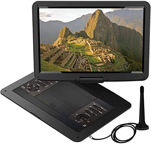 楽天市場】WIS ASTEX 14インチポータブルDVDプレーヤー AS-14TVR01