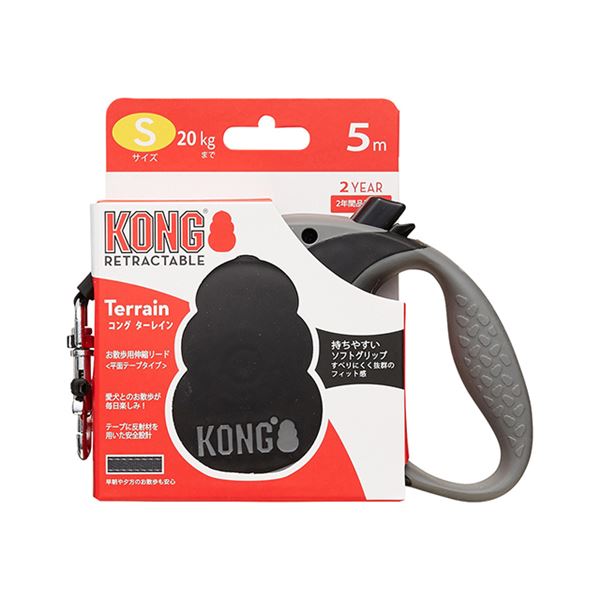 KONG(コング) ターレインブラック S (ペット用品)【代引不可】