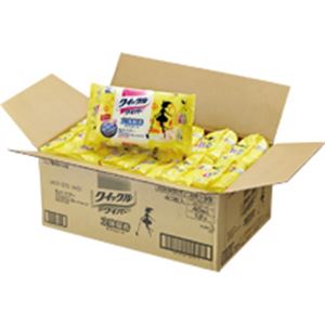 【ポイント10倍&送料無料】(まとめ)クイックルワイパー立体吸着ドライシート40枚入×12パック