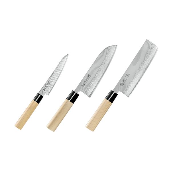 燕人の匠 三徳まかない方165粍＆菜切まかない方165粍＆ペティナイフ130粍 ETW-5000