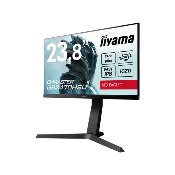 Iiyama 1920×1080 HDMI、DisplayPort IPS方式 ブラック スピーカー