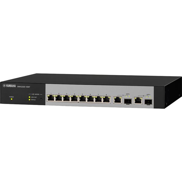 ヤマハ かっこ良いL2取り替えっこ 10界面 SWX2220-10NT スイッチングハブ-有線LAN-ネットワーク機器