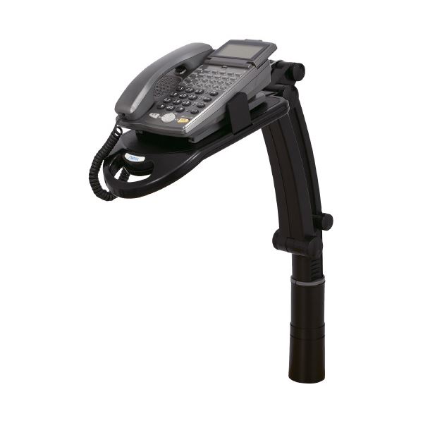 アスカ テレホンスタンドフレックスハイタイプ 黒 文房具・事務用品-日用品雑貨・文房具・手芸