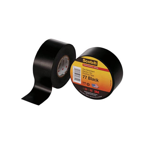 3M スコッチ 耐炎・耐アークテープ7738mm×6m 黒 771-1/2 1巻 11,722円
