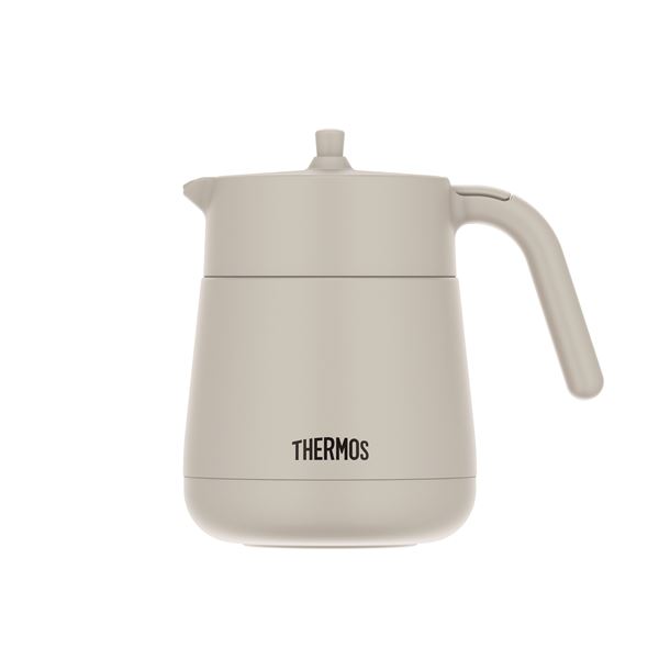 【2個仕掛ける】 サーモス 無意味さ断熱ティーポット 700ml ともし火薄墨色 TTE-700LGY