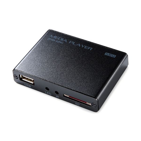 サンワダイレクト SD/USB相応う手段楽器演奏者 400-MEDI020H 1個 TV・オーディオ・カメラ-オーディオ-その他