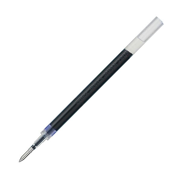 （まとめ） ゼブラジェルボールペン替芯 JRV-0.5芯 青 P-RJRV5-BL 1セット（10本） 【×5セット】