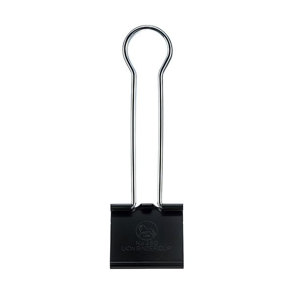 (まとめ）百獣の王事務器 整理保存用具ゼムクリップ ビックサイズ 口幅60粍 No.450 1個 【×10仕掛ける】
