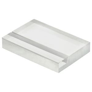 （まとめ） 光 透明アクリルカード立て W30×H20×D5mm A235-1-6 1パック（6個） 【×10セット】