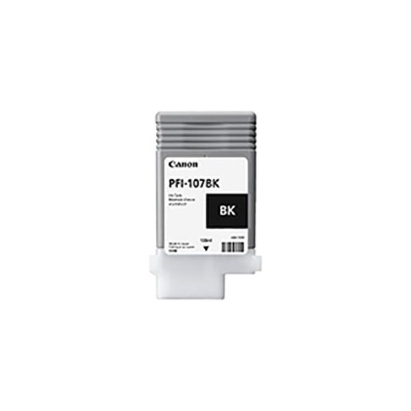 (お役目用3仕掛ける) 【完全無欠品】 Canon 加農砲 インキ薬莢/トナーカートリッジ 【6705B001 PFI-107BK 黒いこと】