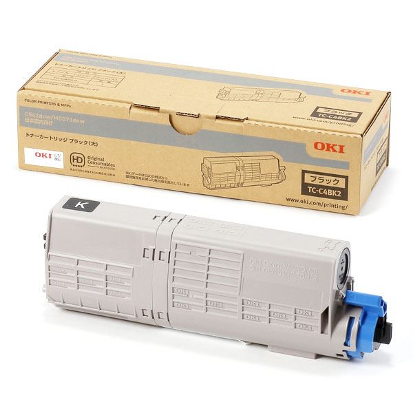 【完全無欠品】OKI 沖電気 トナーカートリッジ【TC-C4BK2 黒いこと大】