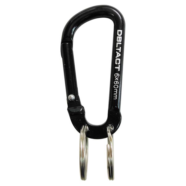 数量限定 特売 ポイント10倍 業務用75個セット Dtアルミカラビナ キーリング付き6mm ブラック ブラックm Dt Akt 364 売れ筋 Www Lexusoman Com