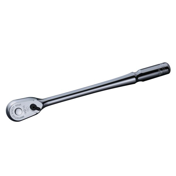 KTCネプロス NBRC390L 9.5SQ コンパクトロングラチェットハンドル 工具 作業工具 ツール DIY
