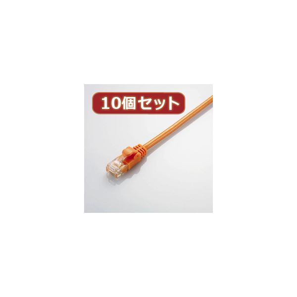 10個仕掛ける エレコム Gigabit やわらかローカルエリアネットワーク有線テレビ（Cat6標準尺度） LD-GPY／DR2X10 その他-PCアクセサリー-ケーブル