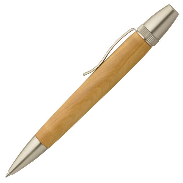 銘木 御手々御手伝いさん ボールペン/文房具 【栃 とち】 日本製 0.7粍 文具 執務室設備 ステーショナリー