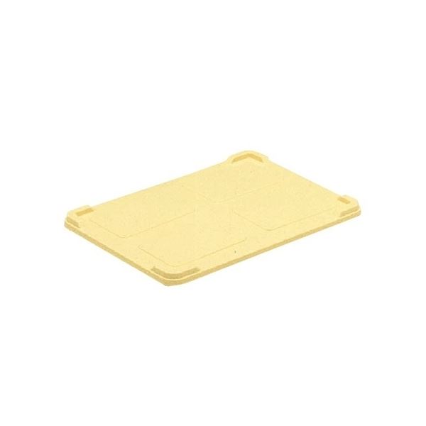 【20個仕掛ける】 食麺麭入れもの/食料雑貨類用入れもの 【フタのみ単品 #80用蓋】 象牙色 洗い濯ぎ飾り気の無い【代引不可】