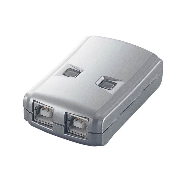 （まとめ） エレコム USB2.0相応ううつり変わり器 2回路 USS2-W2 1台 【×2仕掛ける】