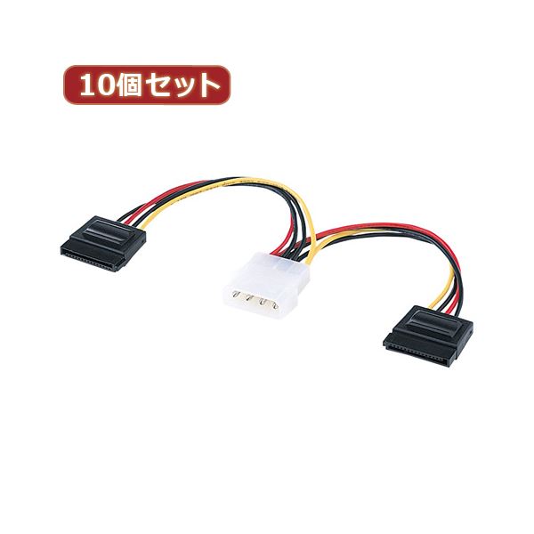 10個仕掛ける サンワサプライ 禾穀類ATAワット数有線テレビ TK-PWSATA3N TK-PWSATA3NX10 その他-ケーブル