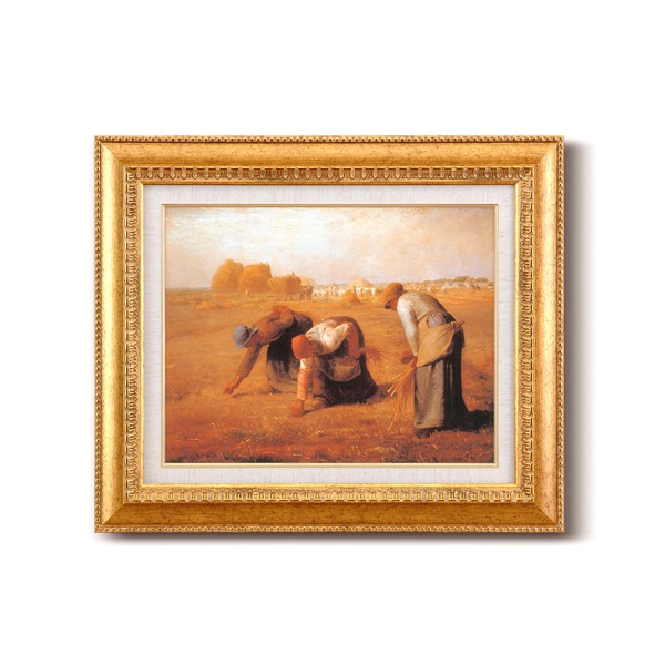 楽天市場】アート 額絵 落穂拾い ミレー 本紙サイズ F4(約31x23cm) 額