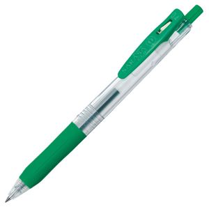 (まとめ) ゼブラ ゲルインクボールペン サラサクリップ 0.4mm 緑 JJS15-G 1本 【×60セット】