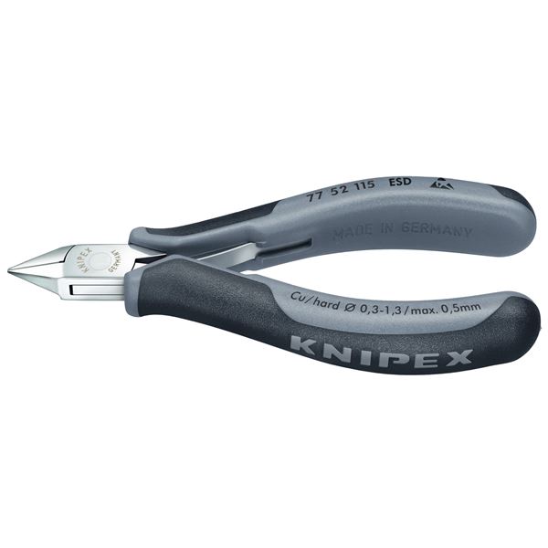 KNIPEX クニペックス 7752-115ESD エレクトロニクスニッパー 工具 ツール DIY 作業工具 道具 ニッパー