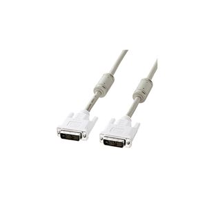 (まとめ)サンワサプライ DVI有線テレビ(シングル繋がり、5m) KC-DVI-5K【×2仕掛ける】