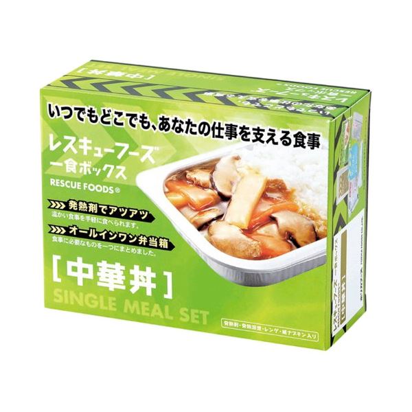 ホリカフーズ レスキューフーズ一食ボックス席 中華丼 3年保護すること 1仕掛ける（12食）